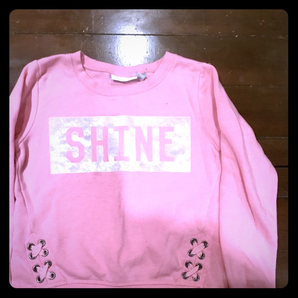 Girls cute “Shine” sweater